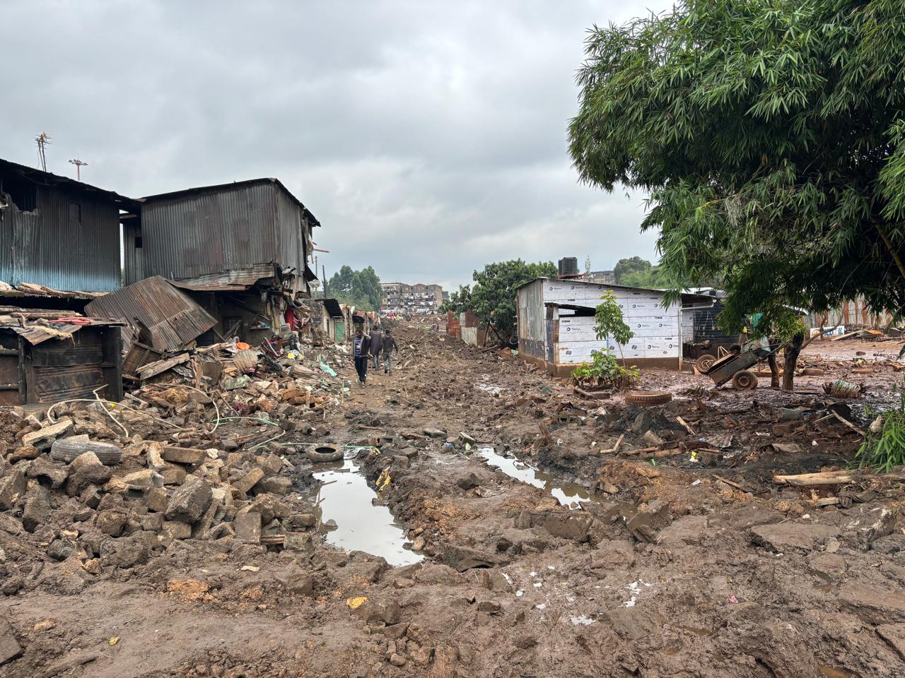 Heavy rains and flooding in Kenya