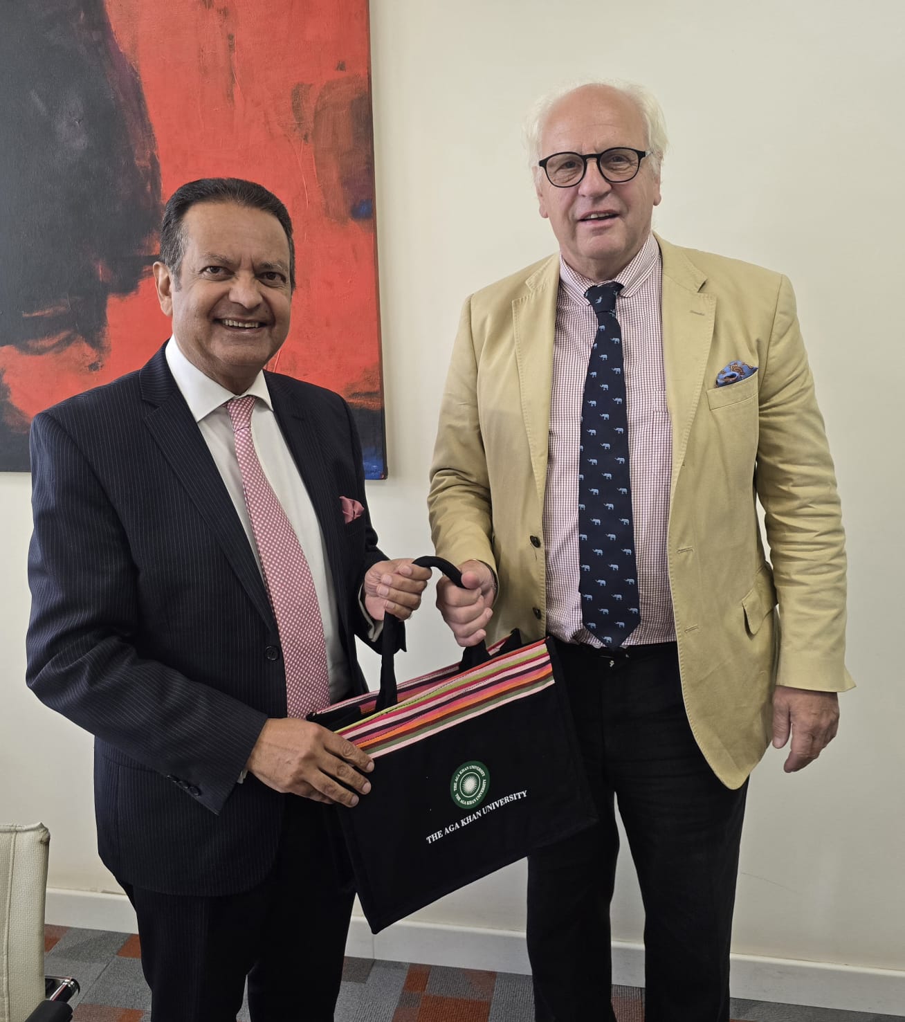 Visit to the Aga Khan University Centre