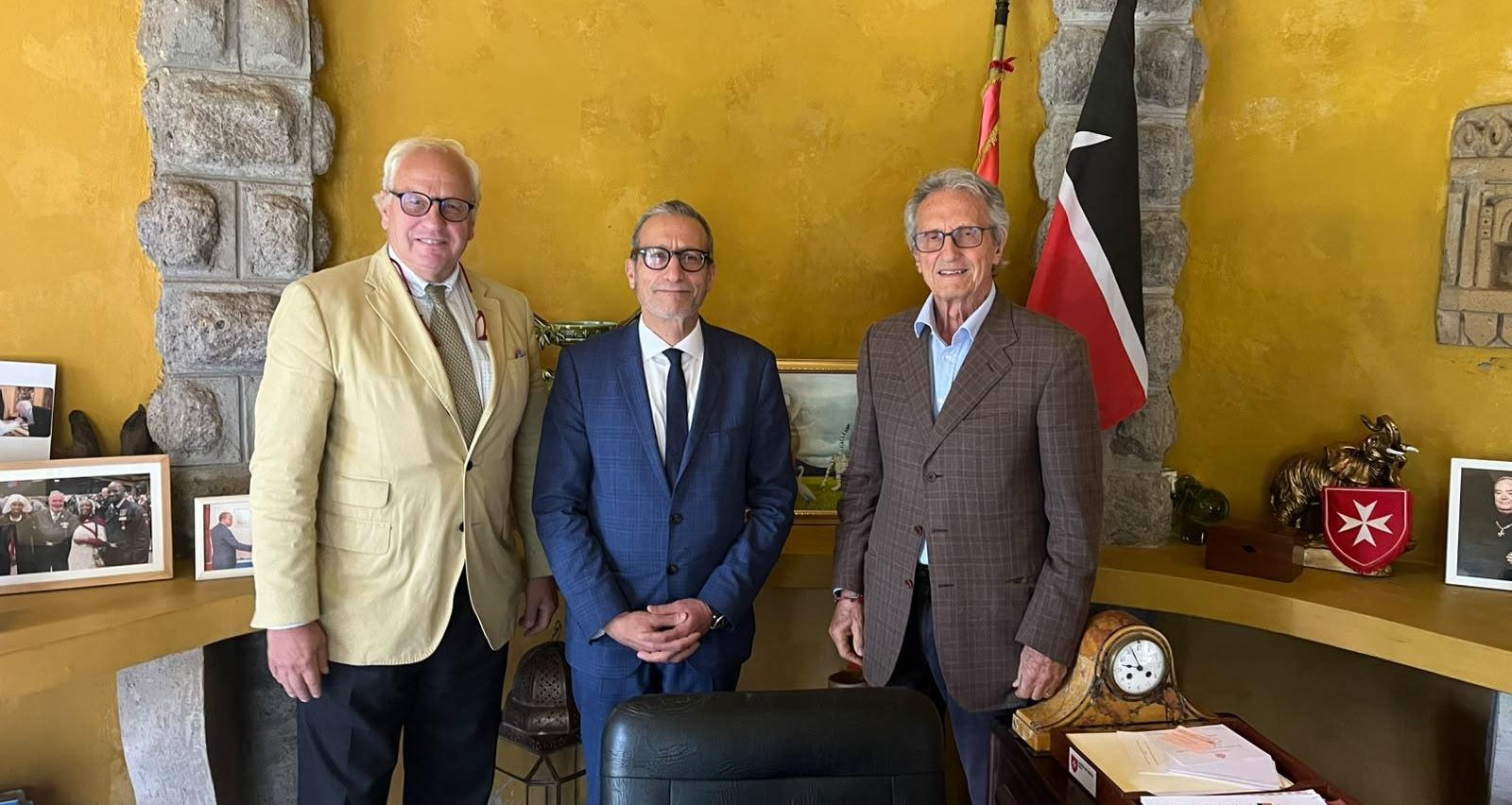 Welcoming the new High Commissioner of Cyprus