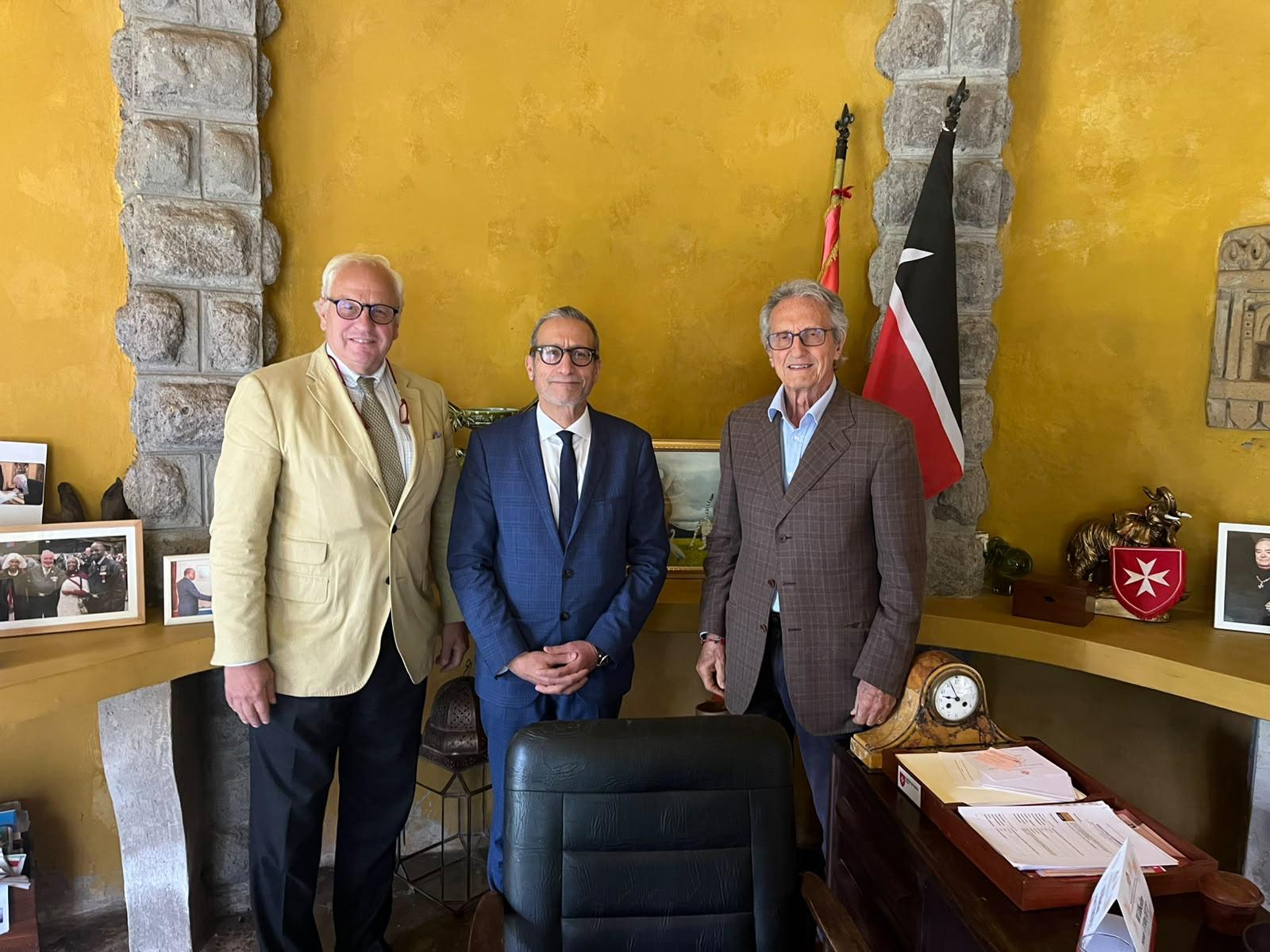 Welcoming the new High Commissioner of Cyprus